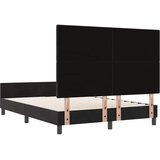  s opruga kutije s uzglavljem Crna 140 x 200 cm Baršun | shoptok.hr