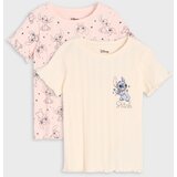Sinsay Pamučne majice s vezom 2 pack Stitch | shoptok.hr