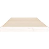  Posteljni okvir bel 90x200 cm trdna borovina, (20726542) | Shoptok.si