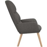  Stol za sproščanje temno sivo blago, (20701272) | Shoptok.si