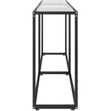  Konzolni stol prozirni 180 x 35 x 75,5 cm od kaljenog stakla | shoptok.hr