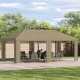 Gazebo Pokrivač 6 x 3 m Bež Poliester 190 gsm | Eponuda.ba
