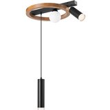  Visilica na sajli OTIS 1xG9/5W/230V + 2xE27/15W/230V hrast | Eponuda.com