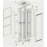  Ormar samostojeći serverski T2 27U 600x1000 G7 | shoptok.hr