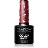 Claresa SoakOff UV/LED Color Dusty Rose gel lak za nohte odtenek 4 5 g Cene