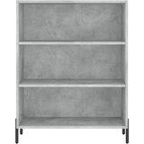  Visoka komoda siva betona 69,5x32,5x180 cm konstruirano drvo | Eponuda.com
