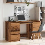 vidaXL Pisaći stol staro drvo 140x50x77 cm konstruirano drvo | shoptok.hr