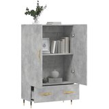  Visoka komoda boja betona 69,5 x 31 x 115 cm konstruirano drvo | Eponuda.com