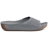 T.SOKOLSKI Leather gray flip flops | shoptok.hr