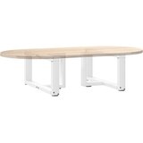  Noge za klub stolić T-oblika 2 kom Bijele 70x25x(30-31) cm Čelik | shoptok.hr