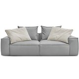 Bobochic Paris Svetlo siva sedežna garnitura iz umetnega usnja 260 cm Boheme – | Shoptok.si