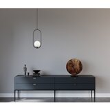  ITALUX PND-3965-1-BK - Luster na sajli LUPUS 1xG9/25W/230V, crni | Eponuda.com