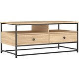  Stolić za kavu boja hrasta 100 x 51 x 45 cm konstruirano drvo | shoptok.hr