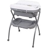 Freeon Stojalo z banjico in s previjalno podlogo Swan grey Cene