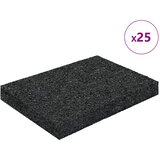  Gumenasti granulatni vanjski pod Crna 6 x 9 x 1 cm Guma | shoptok.hr