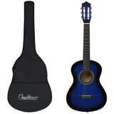  Klasična gitara za početnike i djecu s torbom plava 1/2 34 " Cene