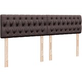  Krevet s oprugama i madracem tamnosmeđi 180x200 cm tkanina | shoptok.hr