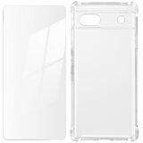 Avizar Google Pixel 6a Premium 360° Protection Pack: odbijac iz kaljenega stekla, odporen proti udarcem, (20639971) | Shoptok.si
