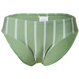 Roxy Bikini hlačke zelena / bela