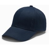 Ombre Men's baseball cap with decorative embroidery - navy blue | Shoptok.si
