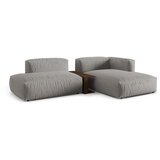 Micadoni Svetlo siva kotna sedežna garnitura (desni kot) Martina – Home | Shoptok.si