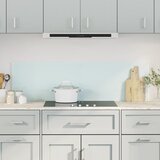 vidaXL Kuhinjske zaštite od prskanja 2 kom bijele 70 x 60 cm staklene | shoptok.hr