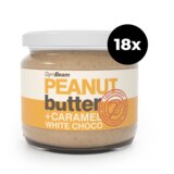 GymBeam Puter od kikirikija sa belom čokoladom i karamelom 18 x 340 g cene