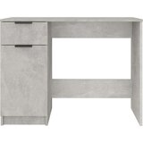 vidaXL Pisalna miza betonsko siva 100x50x75 cm konstruiran les | Shoptok.si