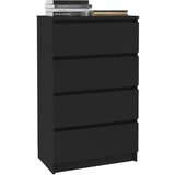 vidaXL Komoda crna 60 x 35 x 98,5 cm od konstruiranog drva | shoptok.hr