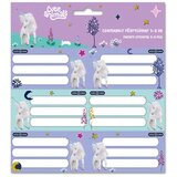Ars Una Cute Animals samorog pakirane nalepke za zvezke 3x6 kosov | Shoptok.si