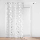Douceur d intérieur Bela/v srebrni barvi prosojna zavesa 140x280 cm Edelia – Cene