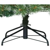 vidaXL Umjetno božićno drvce s nogom s stalakom Zelena 210 cm PE i PVC | shoptok.hr