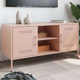 vidaXL TV ormarić ružičasti 100,5 x 39 x 50,5 cm čelični | shoptok.hr