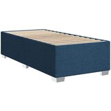  Krevet s box springom, madracem i LED-om Plava 90 x 200 cm | shoptok.hr