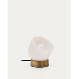 Kave Home Krem/mjedena stolna lampa (visina 17 cm) Shenli – | shoptok.hr