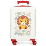 Roll Road happy pets dečiji kofer 55 cm - bela/crvena ( 49.911.48 ) u