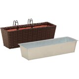  Ograda 2 pcs 50 x 17 x 17 cm Metal | shoptok.hr