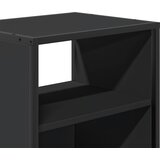  Zidni noćni ormarići 2 kom crni 40x31x39,5 cm Crna | Shoptok.si