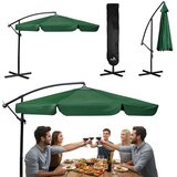  Sklopivi vrtni suncobran 350 cm zeleni | shoptok.hr