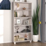 The Living Store Visoka omara HAMAR trdna borovina bela - Visoka Omarica, (21435779) Cene
