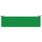  Jastučić za klupu SOEST 100% poliester Zelena 140 x 40 x 8 cm | shoptok.hr