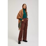 Marisse Emerald Scarf With Fringes | shoptok.hr