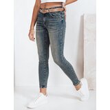 DStreet Jeansy damskie skinny push up niebieskie Cene