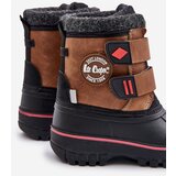 Kesi Children's snow boots with Velcro Lee Cooper Camel | shoptok.hr