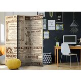  Paravan u 3 dijela - Vintage Magazines [Room Dividers] 135x172 | shoptok.hr