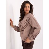 RELEVANCE Blouse-RV-BZ-A175.02-dark beige | Shoptok.si