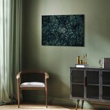  Slika - Oriental Pattern Carpet: Emerald Ornaments and Worn Patterns 90x60 Na talijanskom platnu | shoptok.hr
