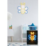 WALLXPERT dekorativna plastična led rasveta maya the bee blue yellow | ePonuda.com