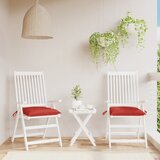  Jastuci za stolice 2 kom boja vina 40x40x7 cm tkanina Oxford Cijene