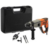 Black & Decker BEHS02K 800W 2,2J SDS+ bušaći čekić u koferu | shoptok.hr